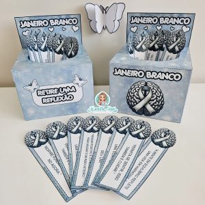 Caixa da reflexão janeiro branco