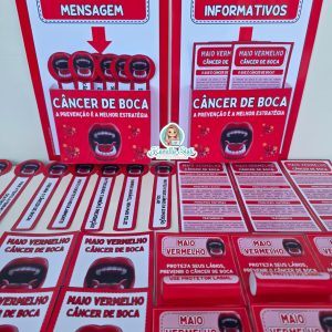 Kit maio vermelho câncer de boca 1