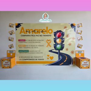 Painel Maio amarelo trânsito 1