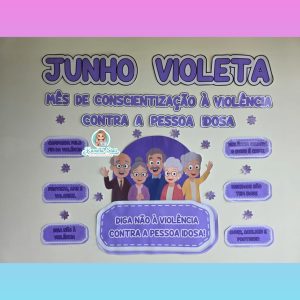 Painel junho violeta 1