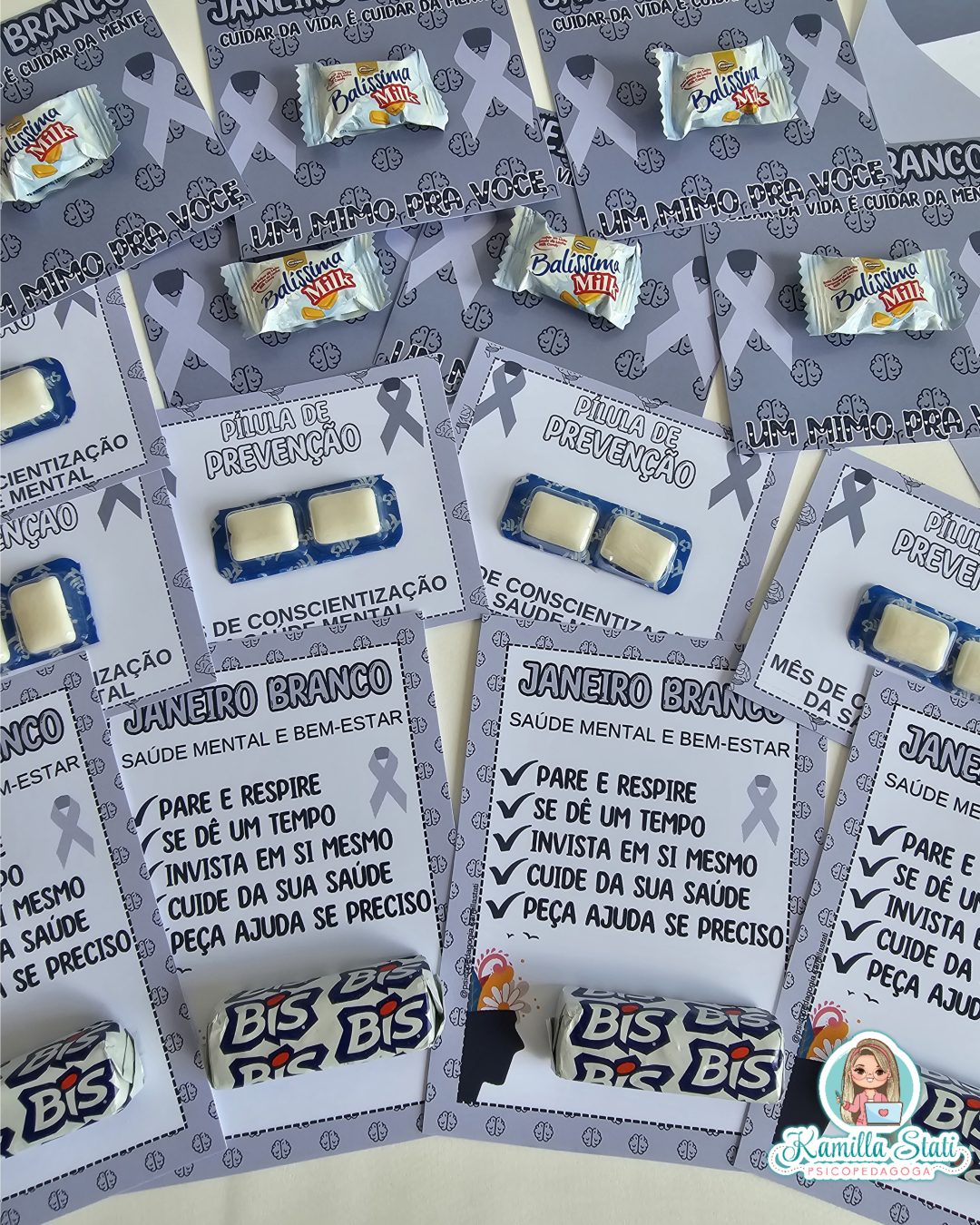 Cartõezinhos janeiro branco