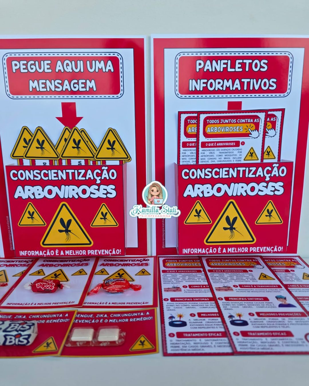 Kit conscientização Arboviroses
