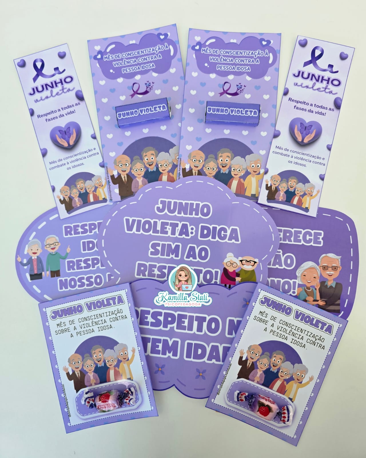 Kit junho violeta 1
