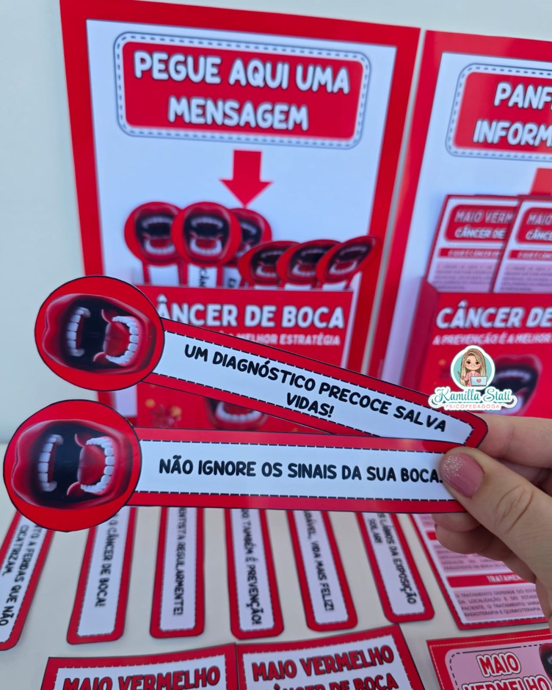 Kit Maio Vermelho: câncer de boca - Imagem 2