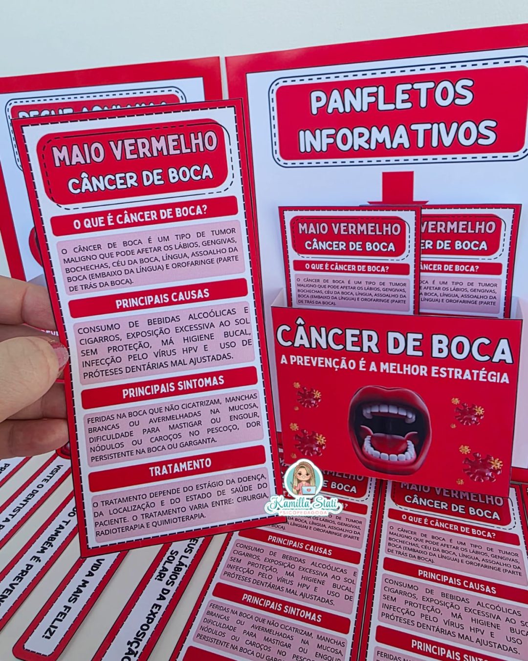 Kit Maio Vermelho: câncer de boca - Imagem 5