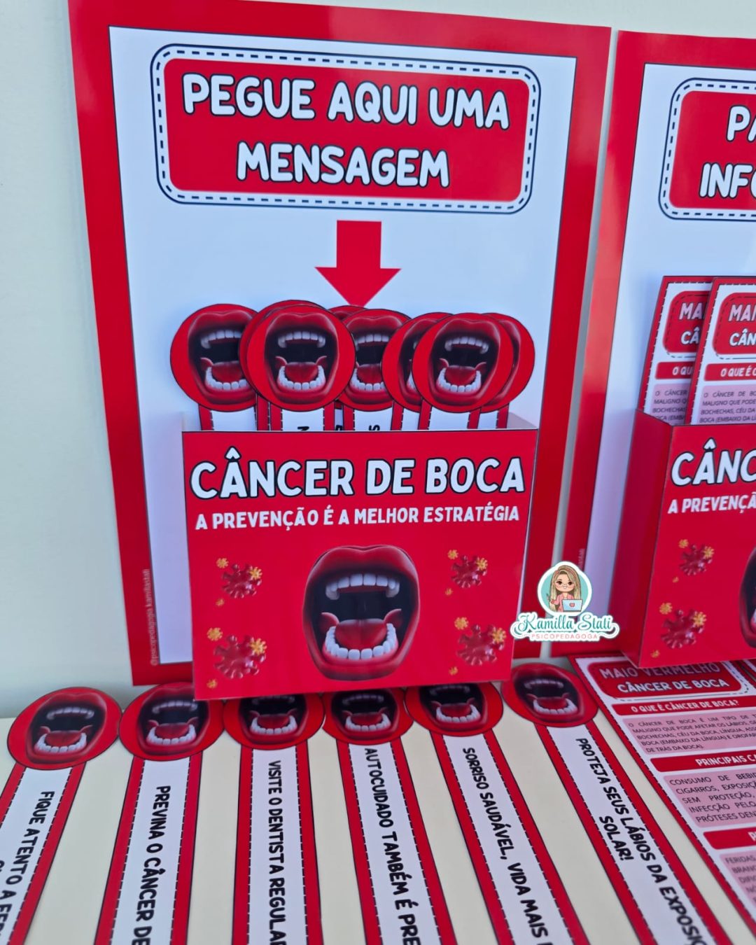 Kit Maio Vermelho: câncer de boca - Imagem 6