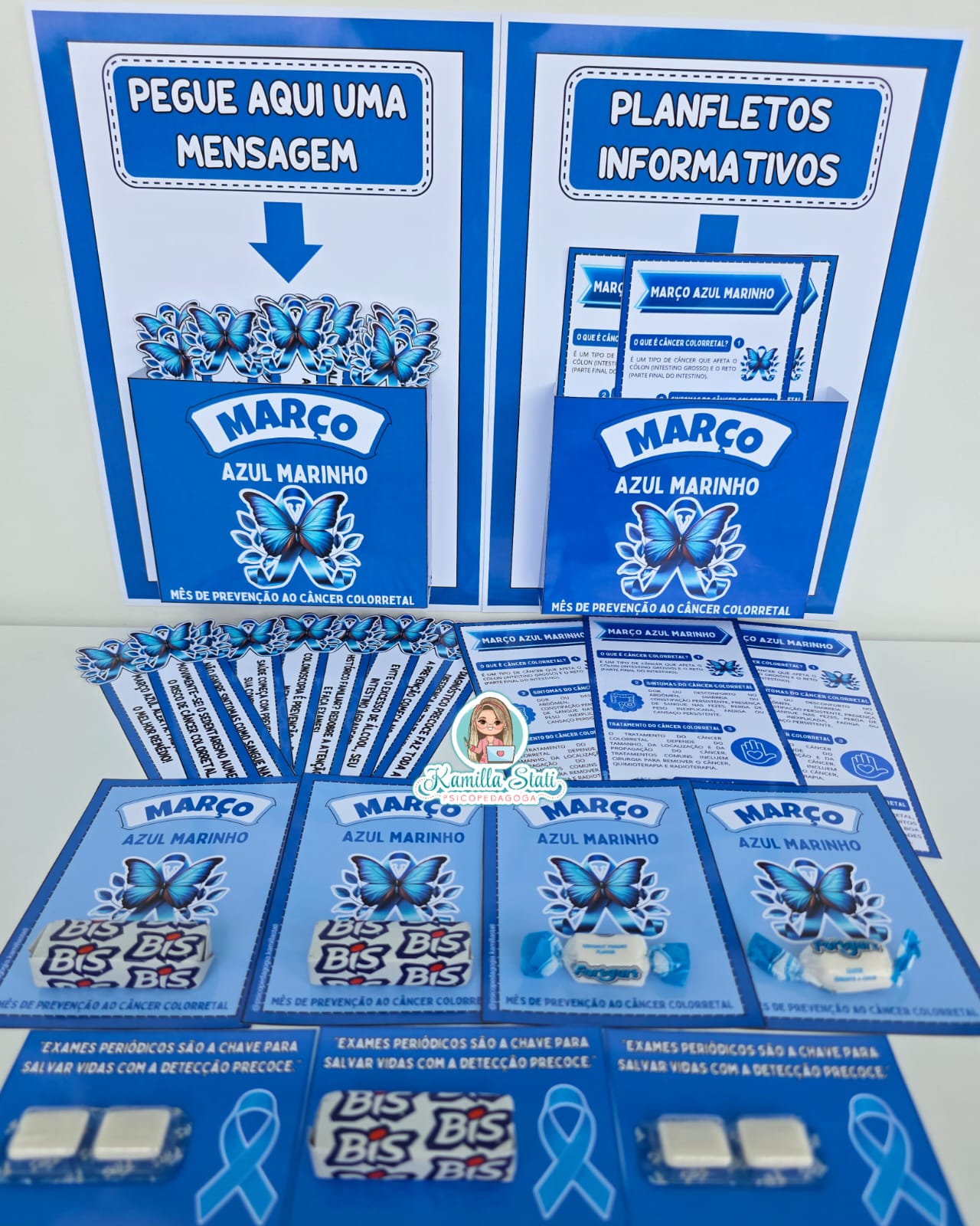 Kit março azul marinho 1