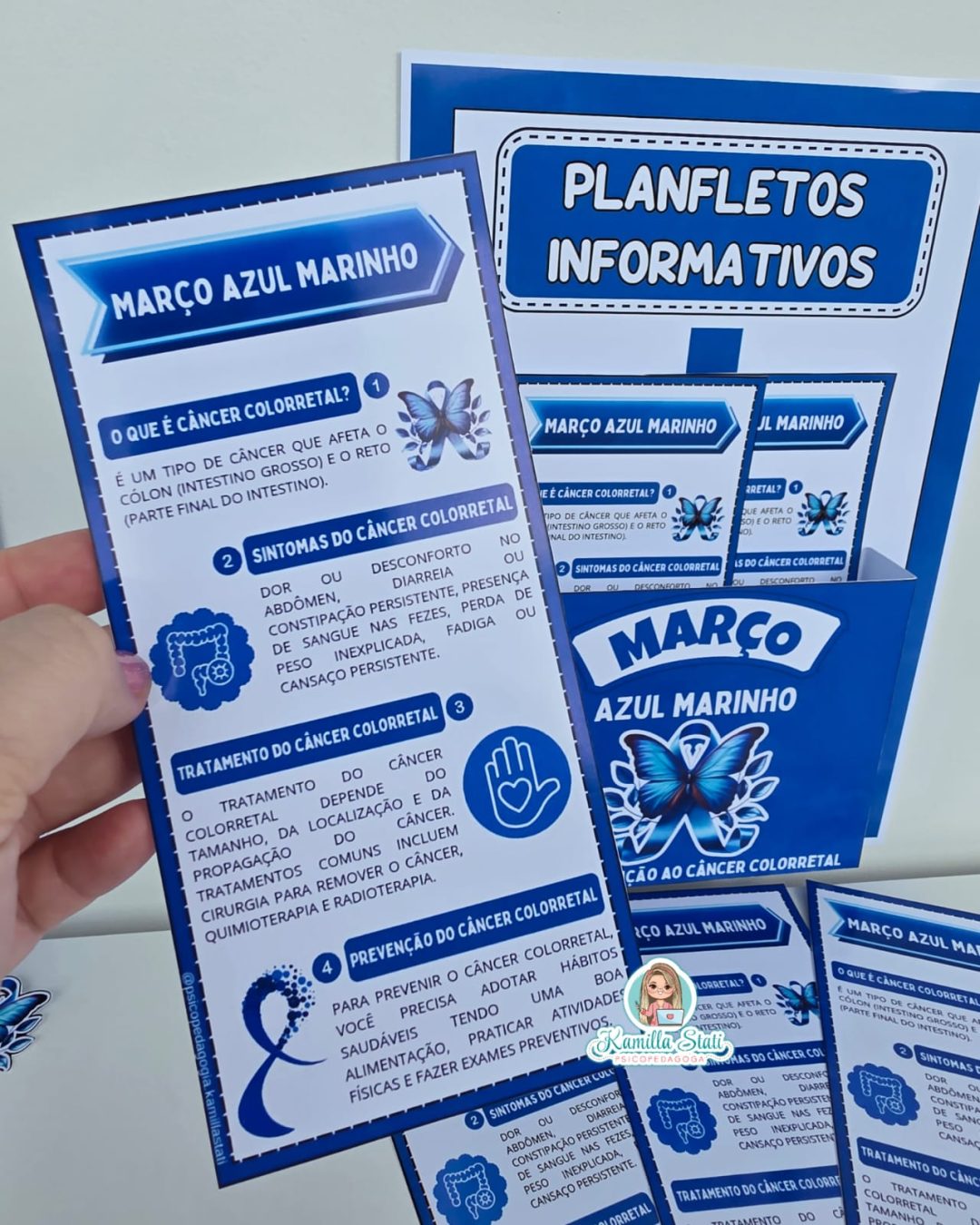Kit março azul marinho - Imagem 6