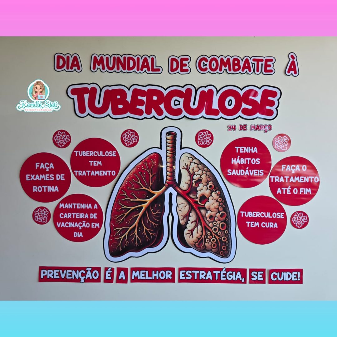 Painel dia mundial de combate à tuberculose