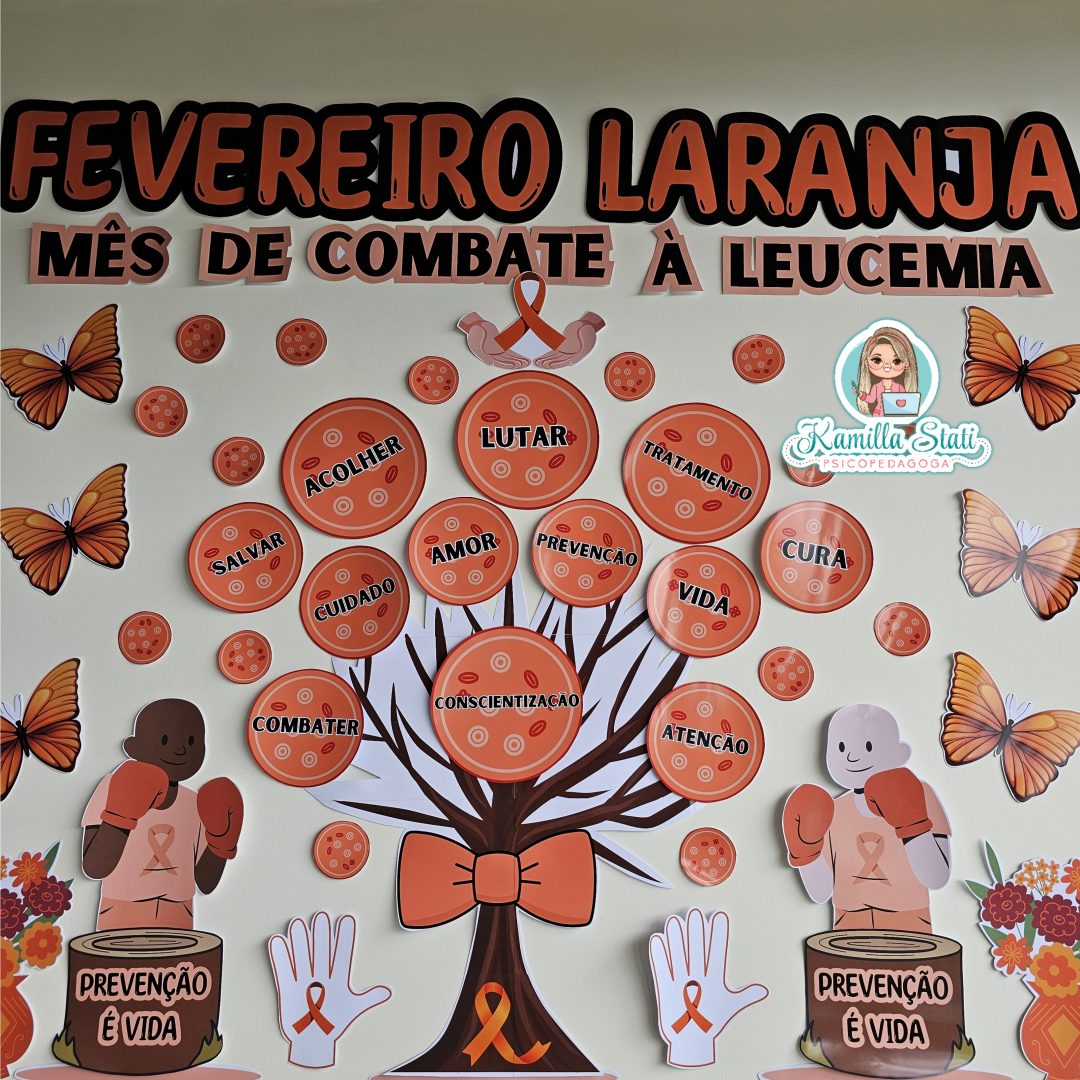 Painel fevereiro laranja: leucemia