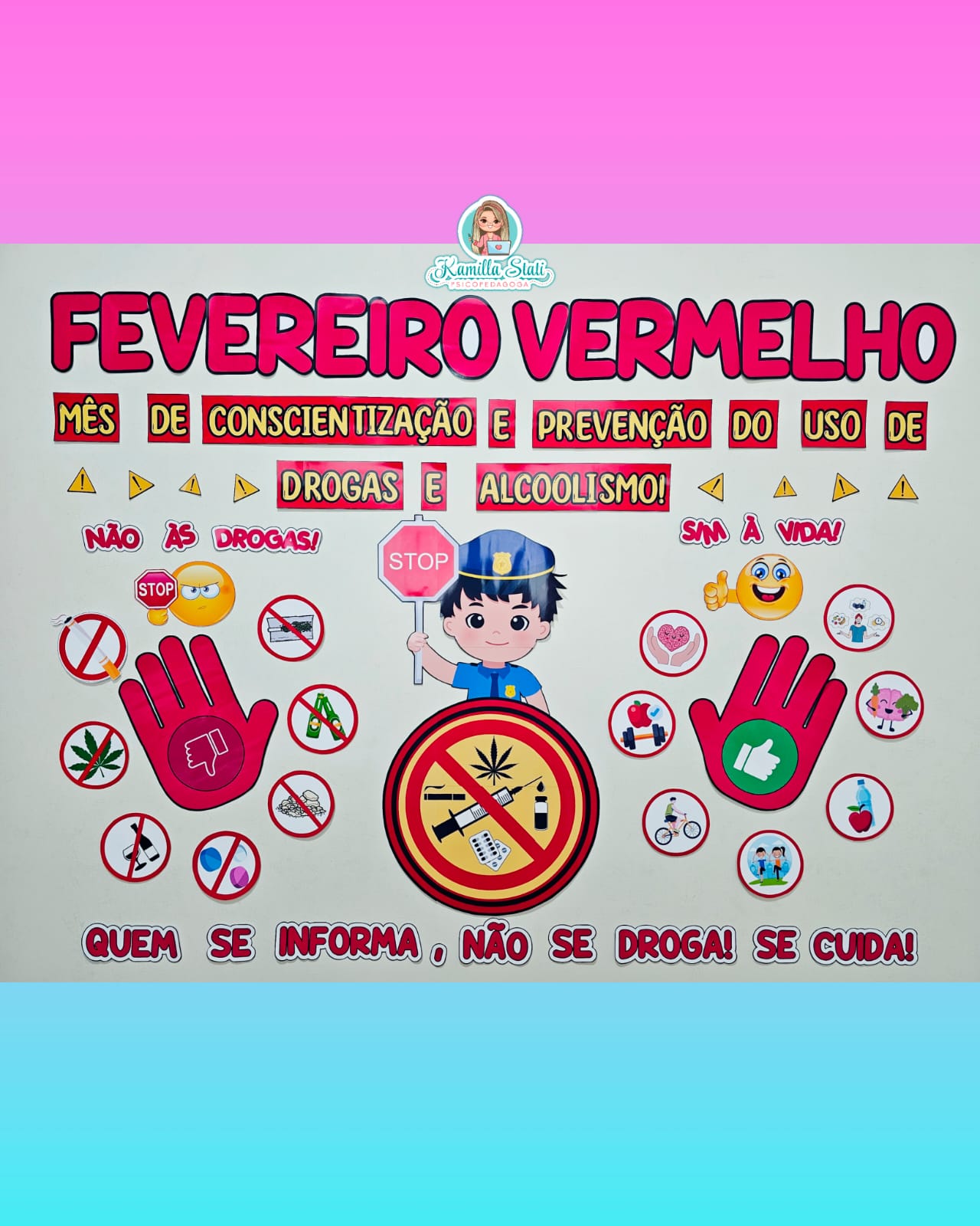 Painel fevereiro vermelho 1