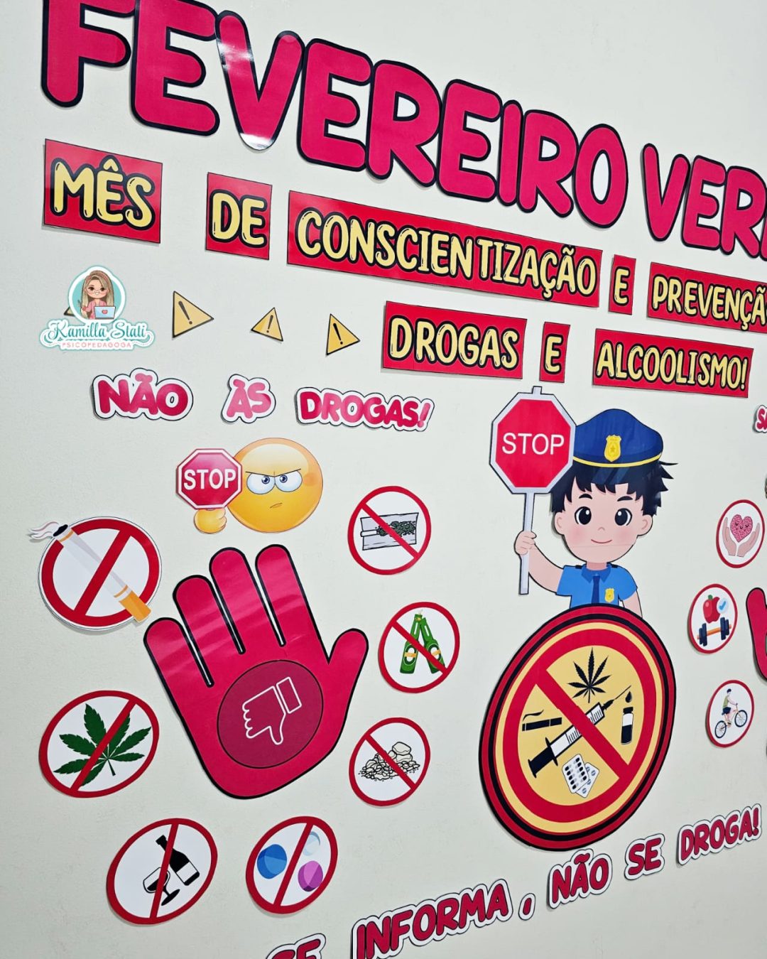 Painel fevereiro vermelho - Imagem 6