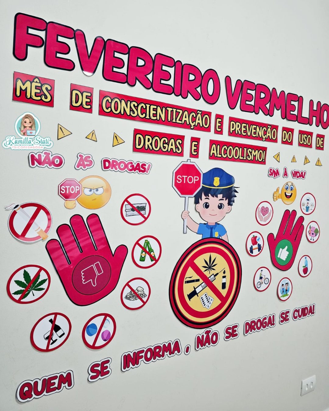 Painel fevereiro vermelho - Imagem 4