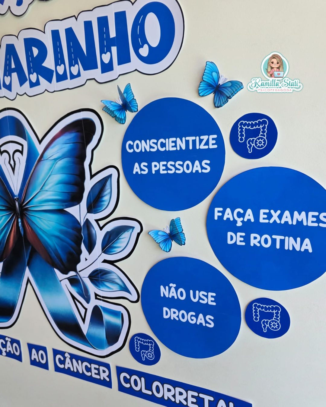 Painel março azul marinho - Imagem 3