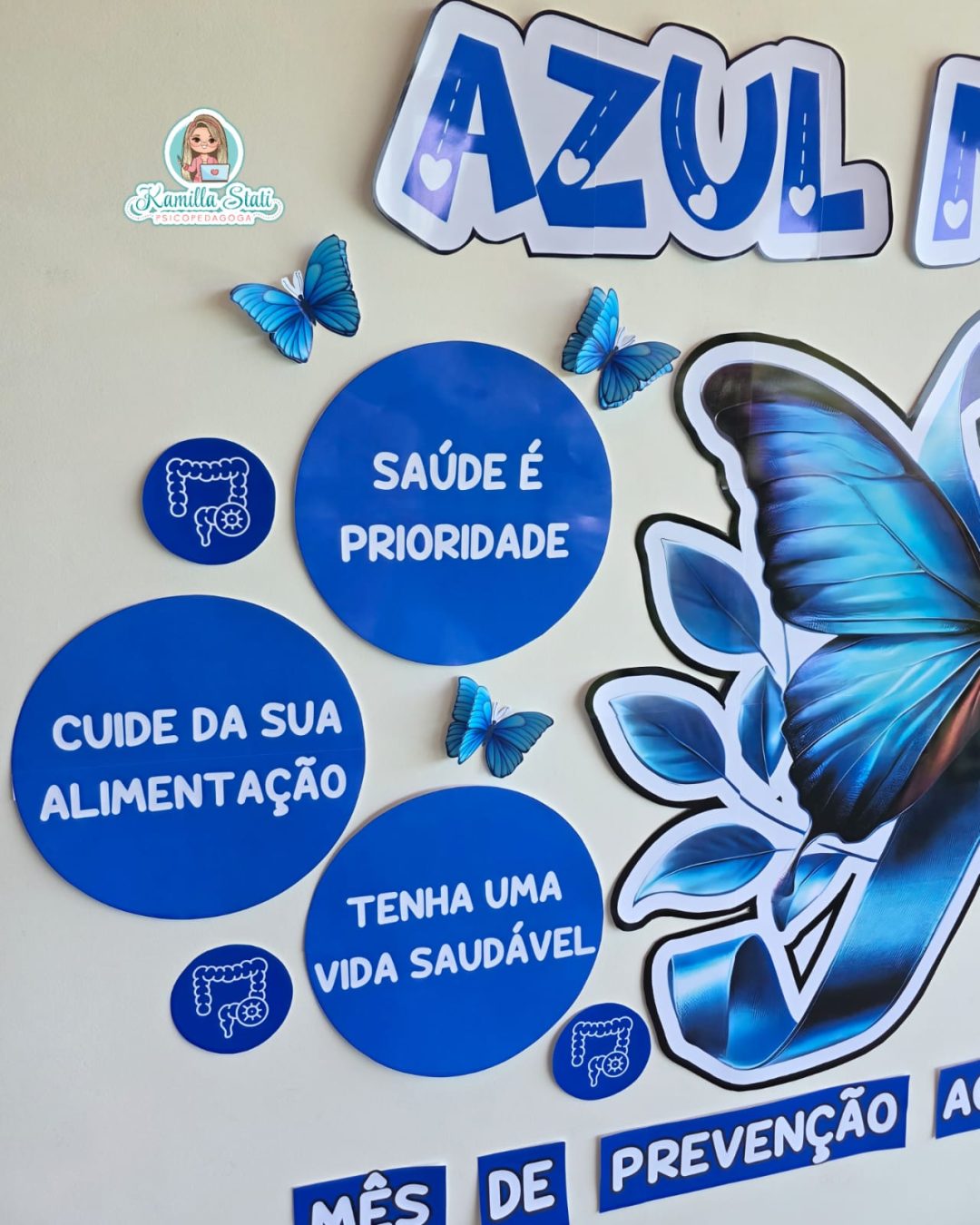 Painel março azul marinho - Imagem 4