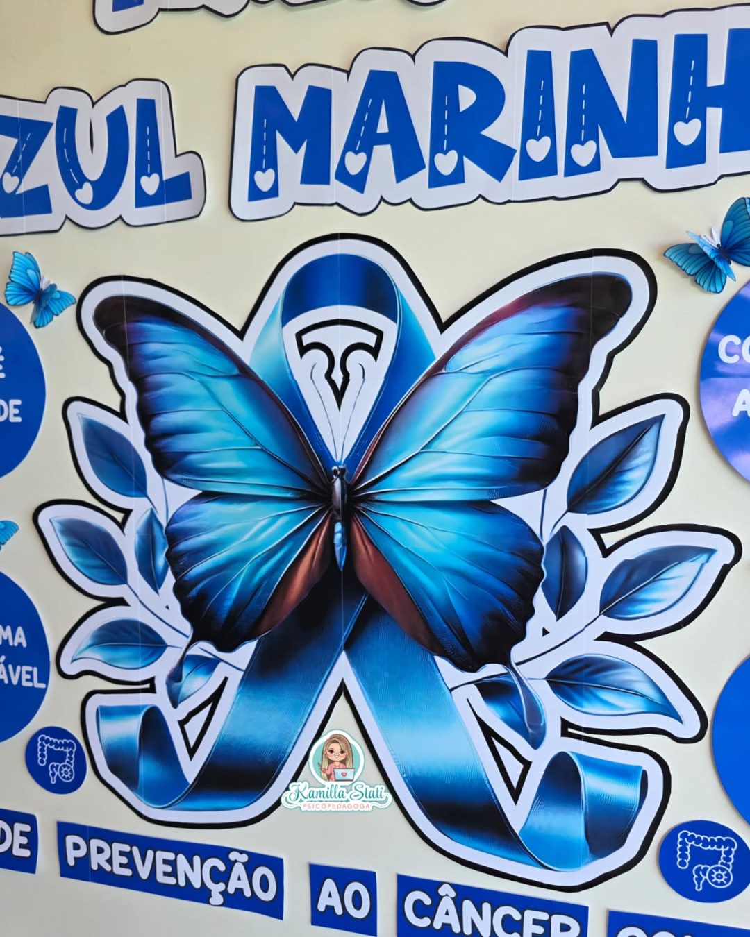 Painel março azul marinho - Imagem 6