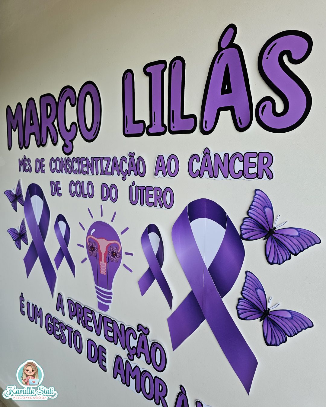 Painel Março Lilás - Imagem 4