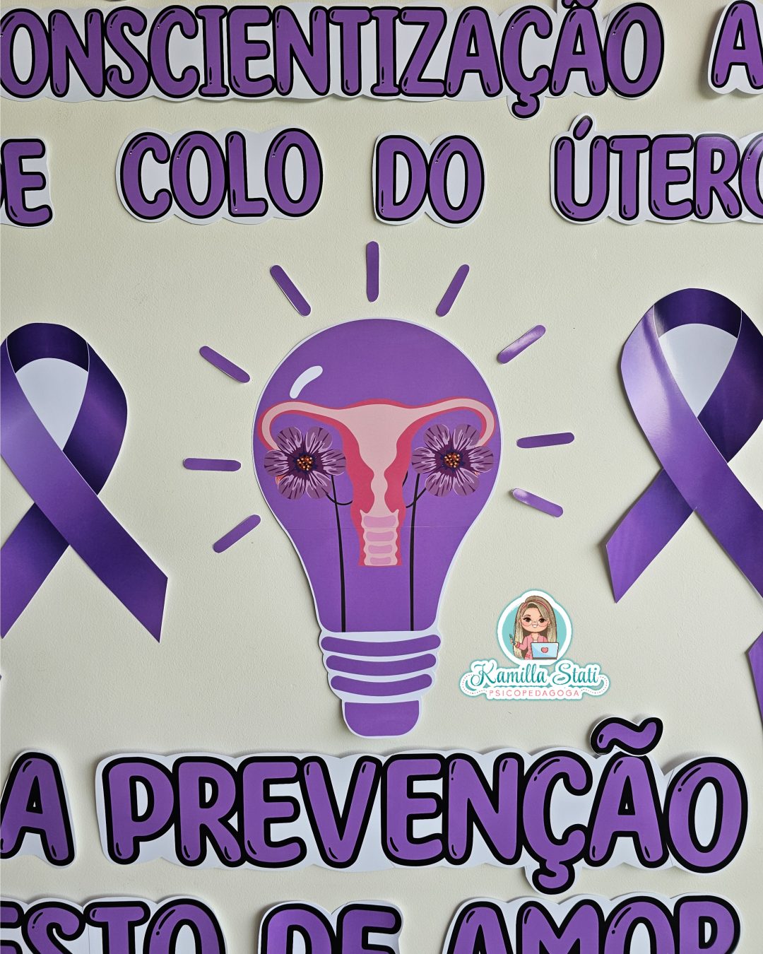Painel Março Lilás - Imagem 3