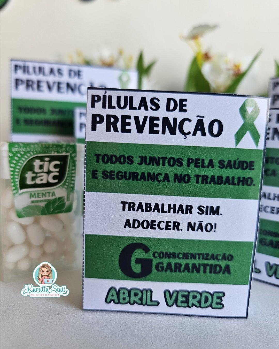 Caixinha pílulas abril verde - Imagem 3