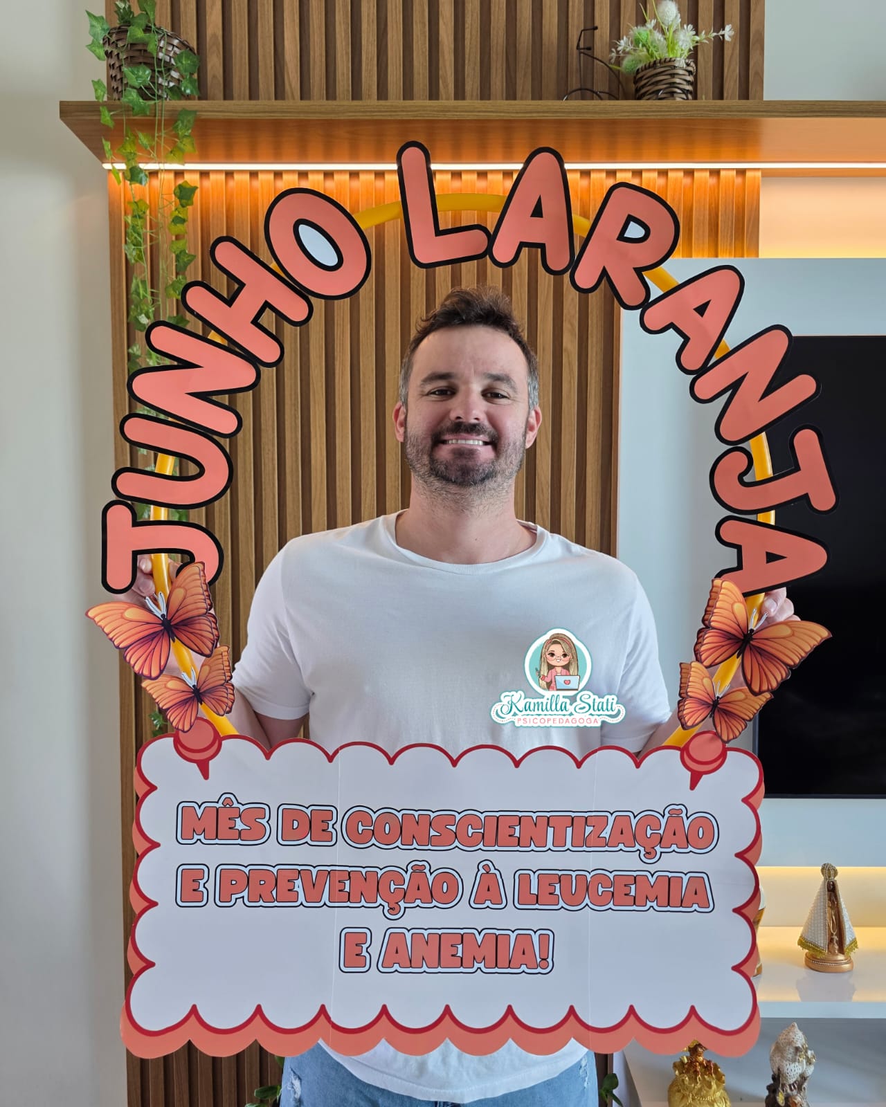 Bambolê para foto junho laranja 1