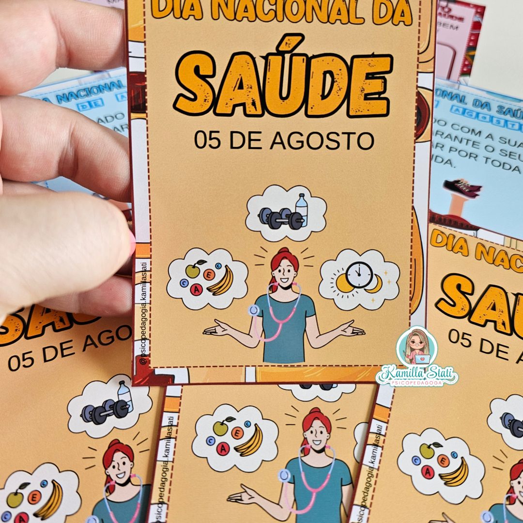 Cartõezinhos dia Nacional da Saúde