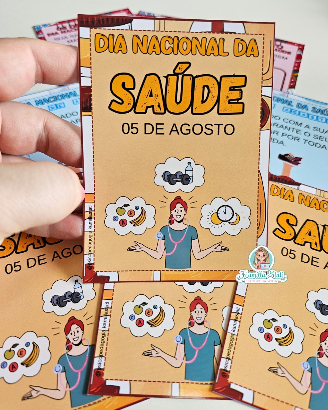 Cartõezinhos dia Nacional da Saúde