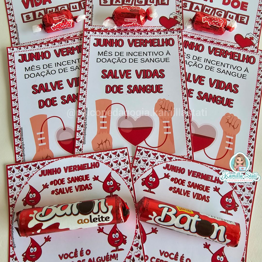 Cartõezinhos Junho Vermelho