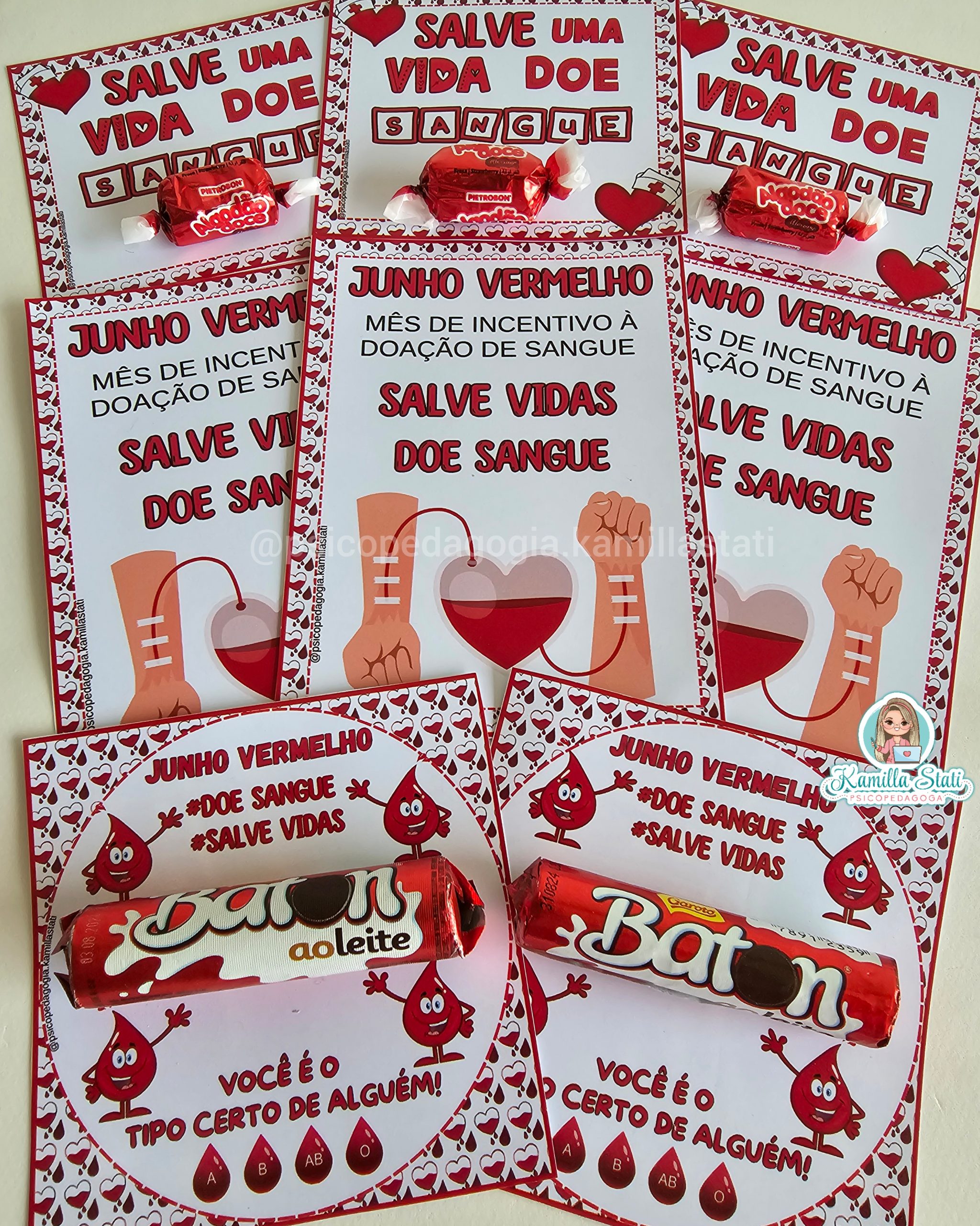 Cartõezinhos junho vermelho doe sangue (1)