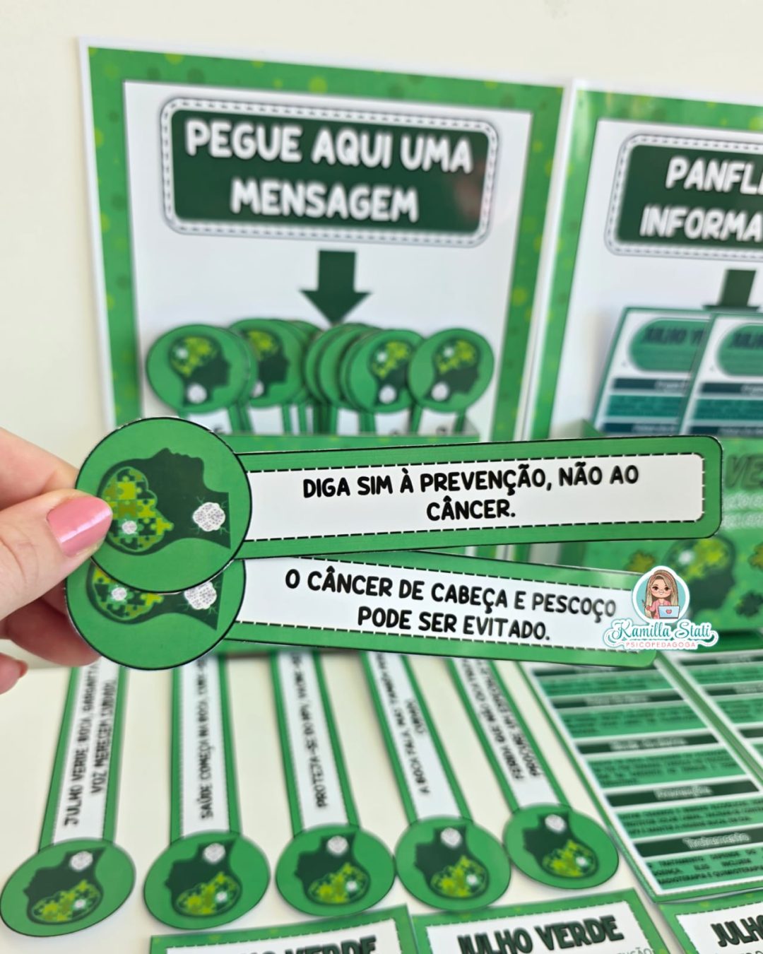 Kit Julho Verde: Câncer de Cabeça e Pescoço - Imagem 2