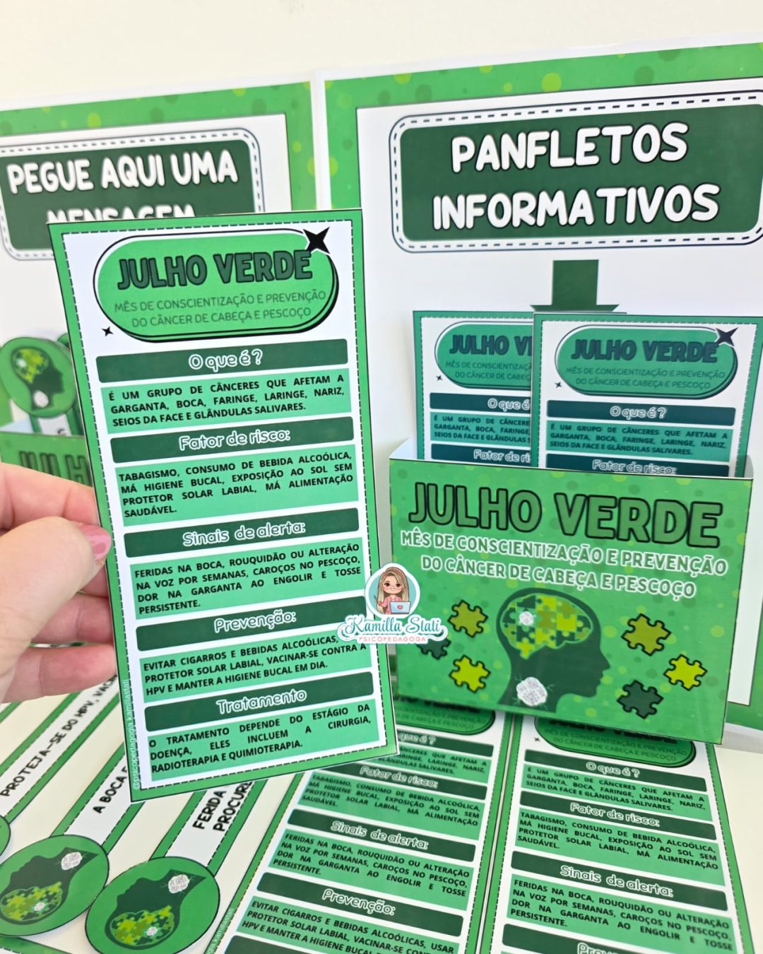 Kit Julho Verde: Câncer de Cabeça e Pescoço - Imagem 3