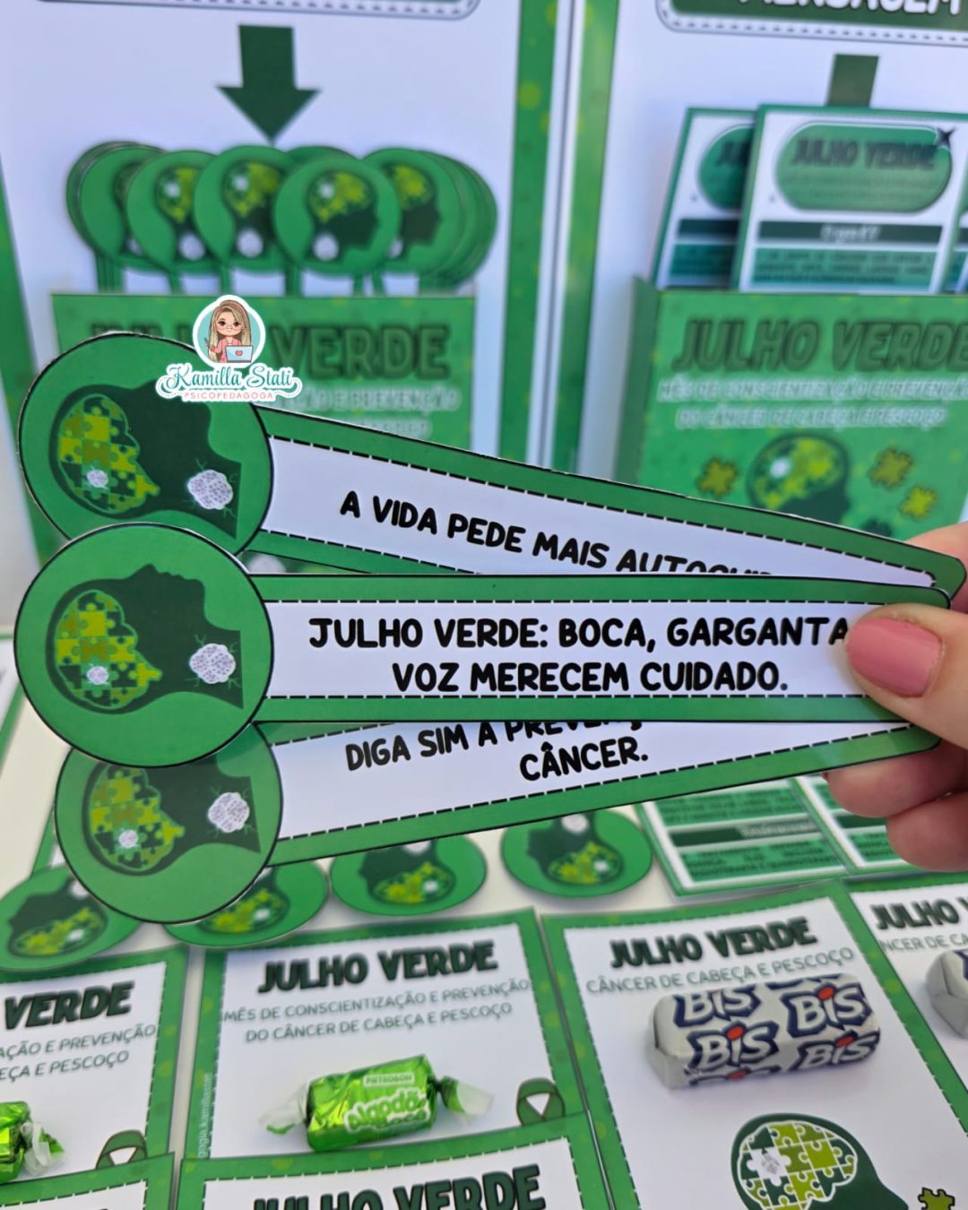 Kit Julho Verde: Câncer de Cabeça e Pescoço - Imagem 4