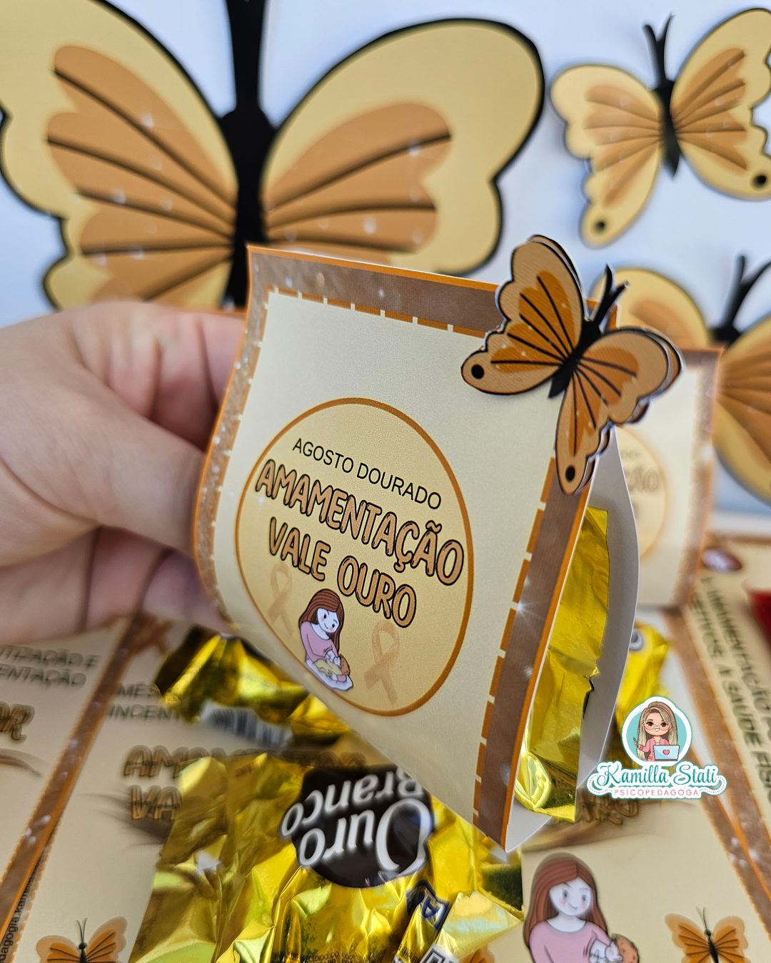 Kit agosto dourado - Imagem 5