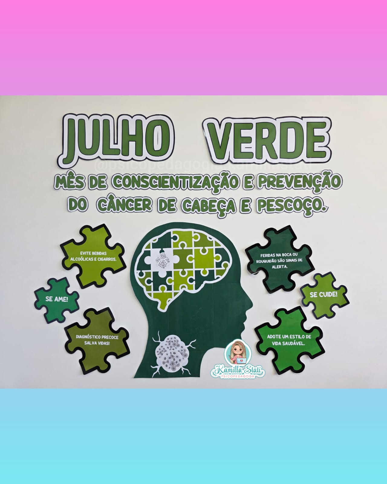 Painel Julho verde câncer de cabeça e pescoço 1