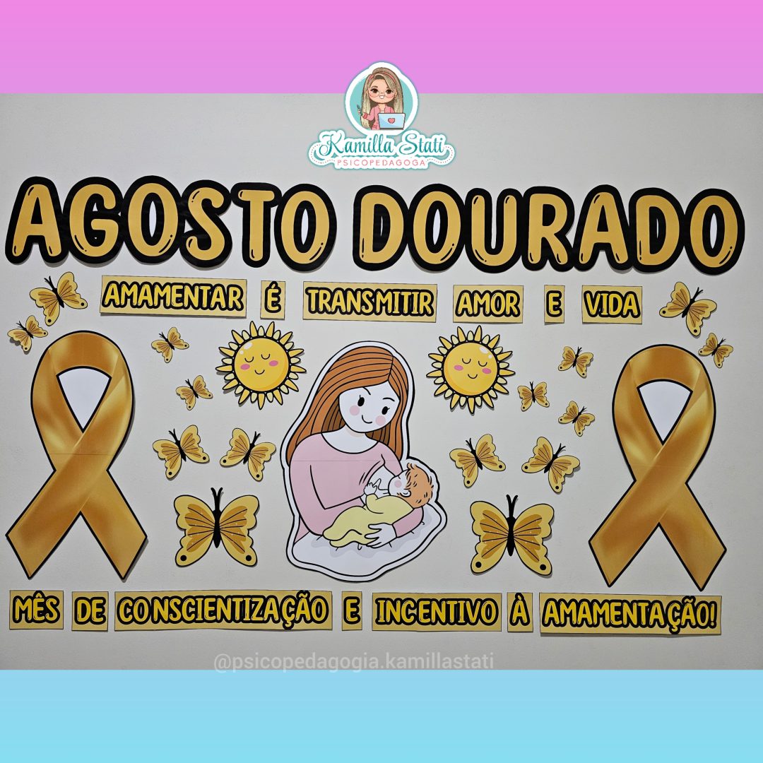 Painel agosto dourado