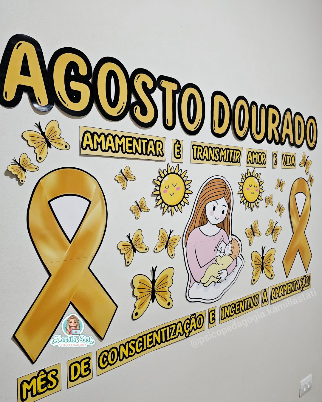 Painel agosto dourado - Imagem 7
