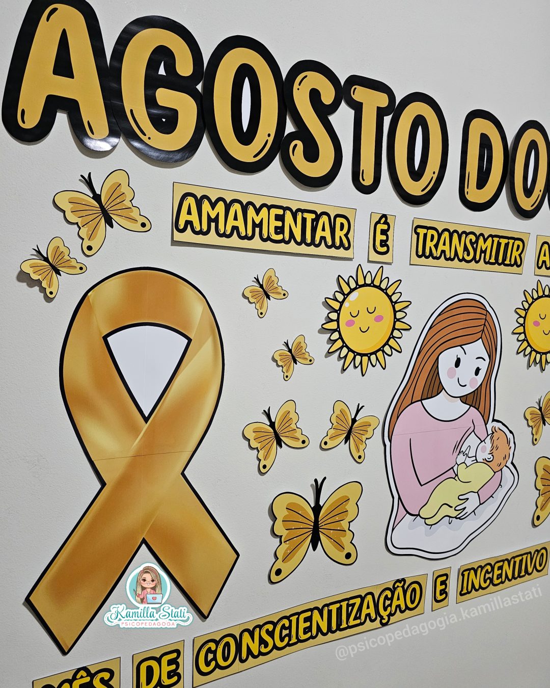 Painel agosto dourado - Imagem 6