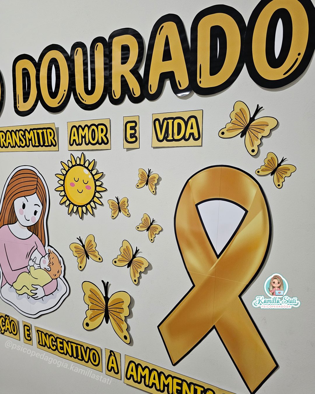 Painel agosto dourado - Imagem 5