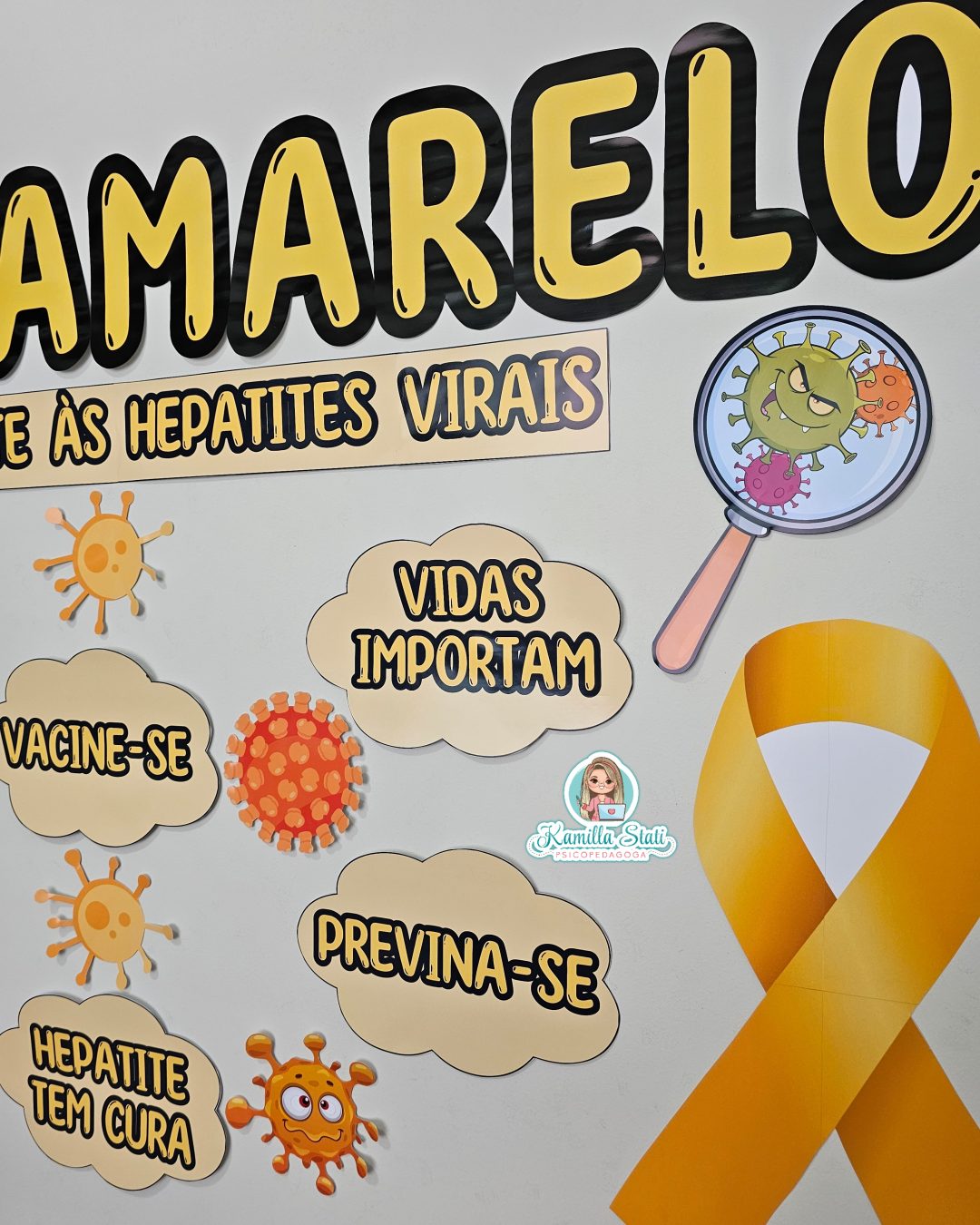 Painel julho amarelo - Imagem 4