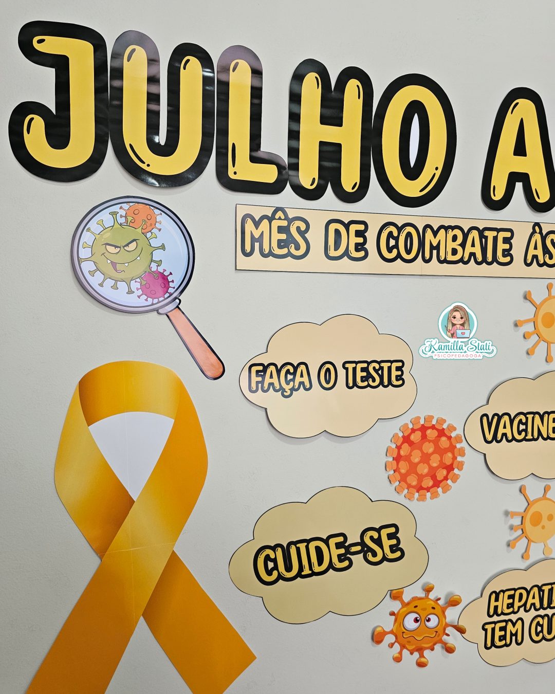 Painel julho amarelo - Imagem 3