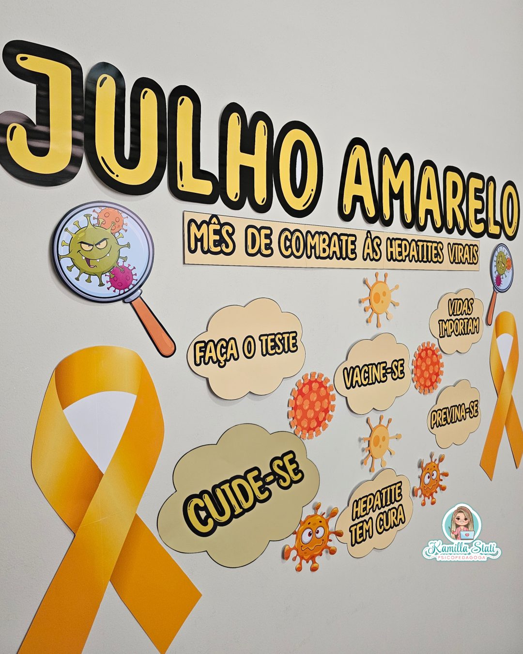 Painel julho amarelo - Imagem 2