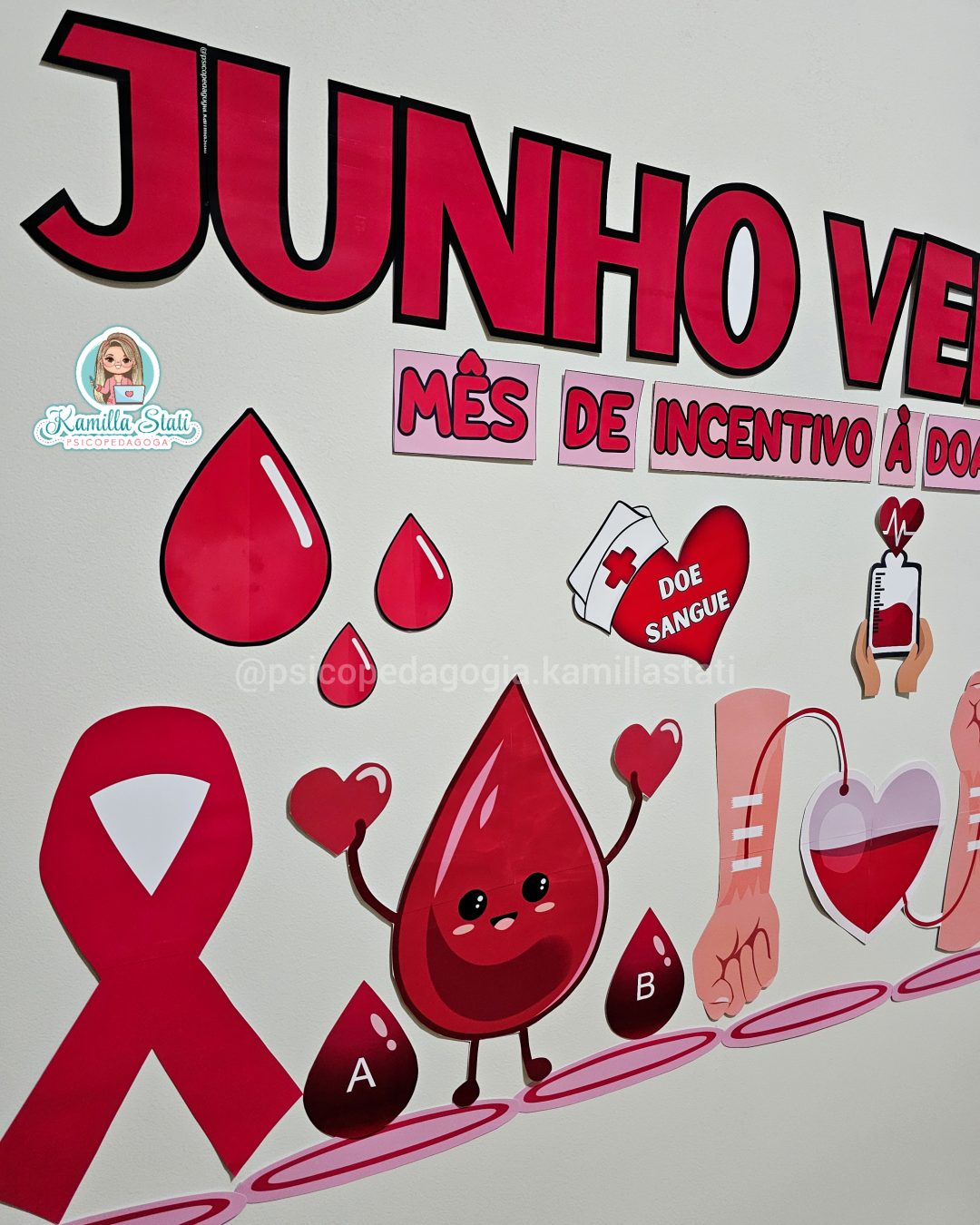 Painel junho vermelho - Imagem 7