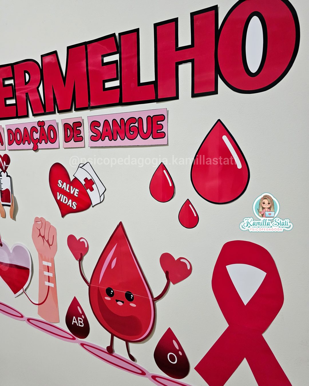 Painel junho vermelho - Imagem 6