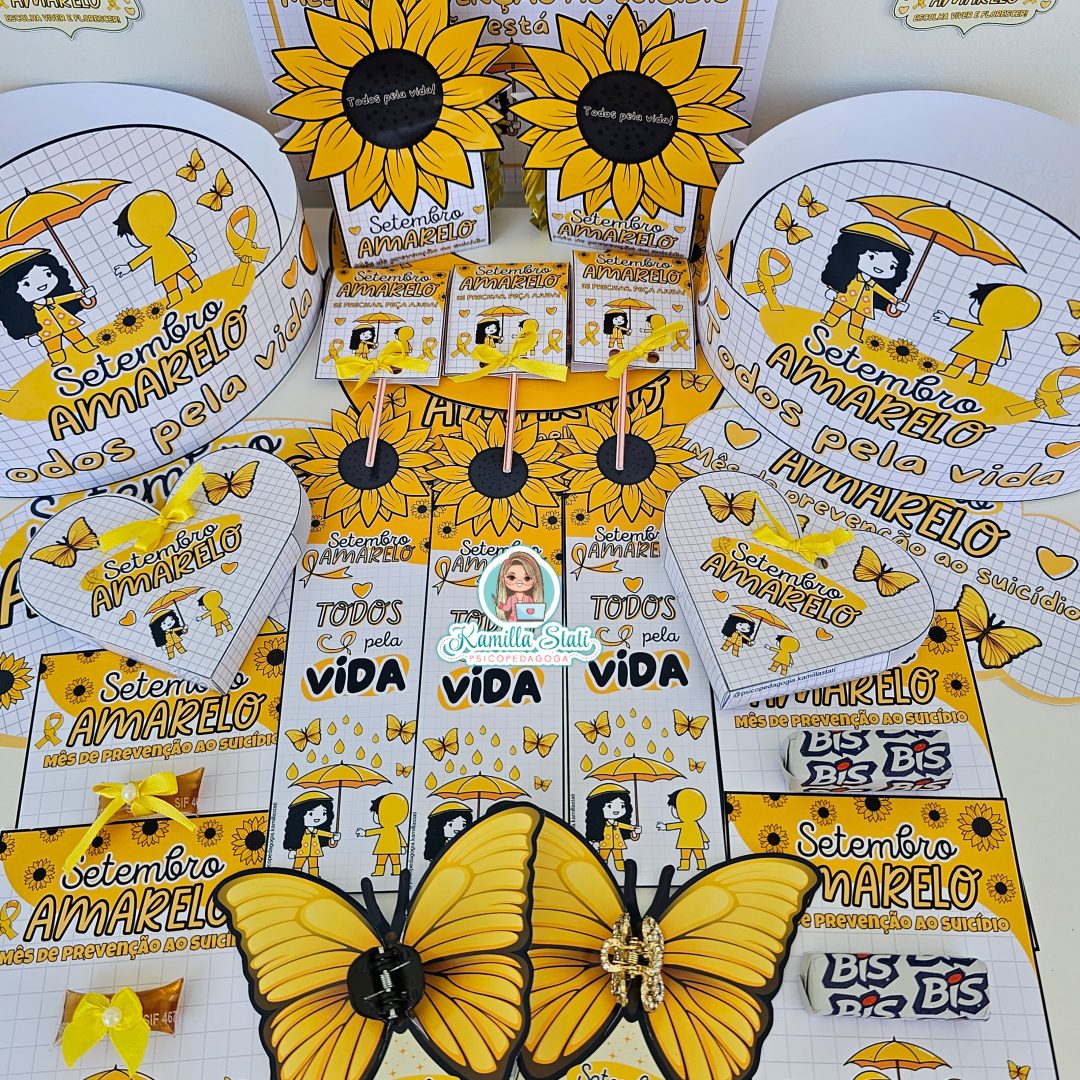 Kit setembro amarelo