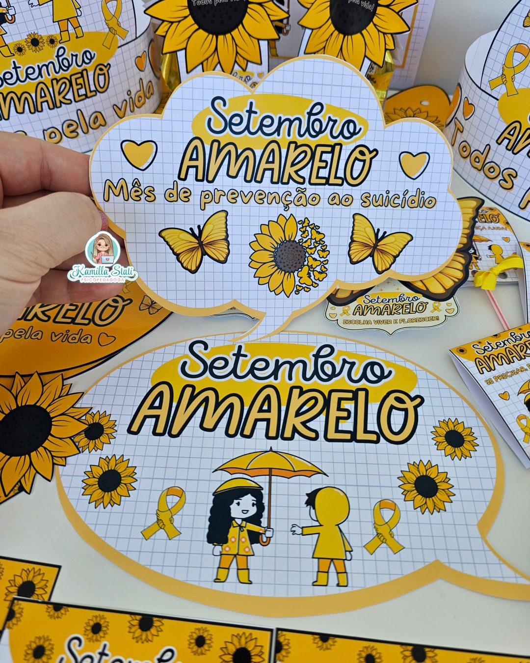 Kit setembro amarelo - Imagem 5