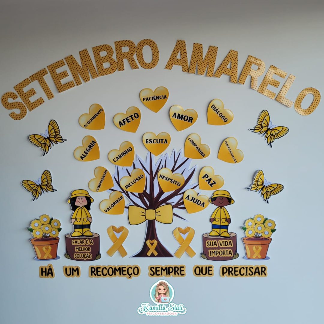 Painel setembro amarelo
