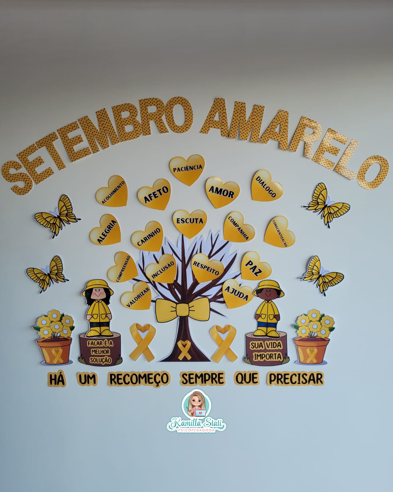 PAINEL SETEMBRO AMARELO