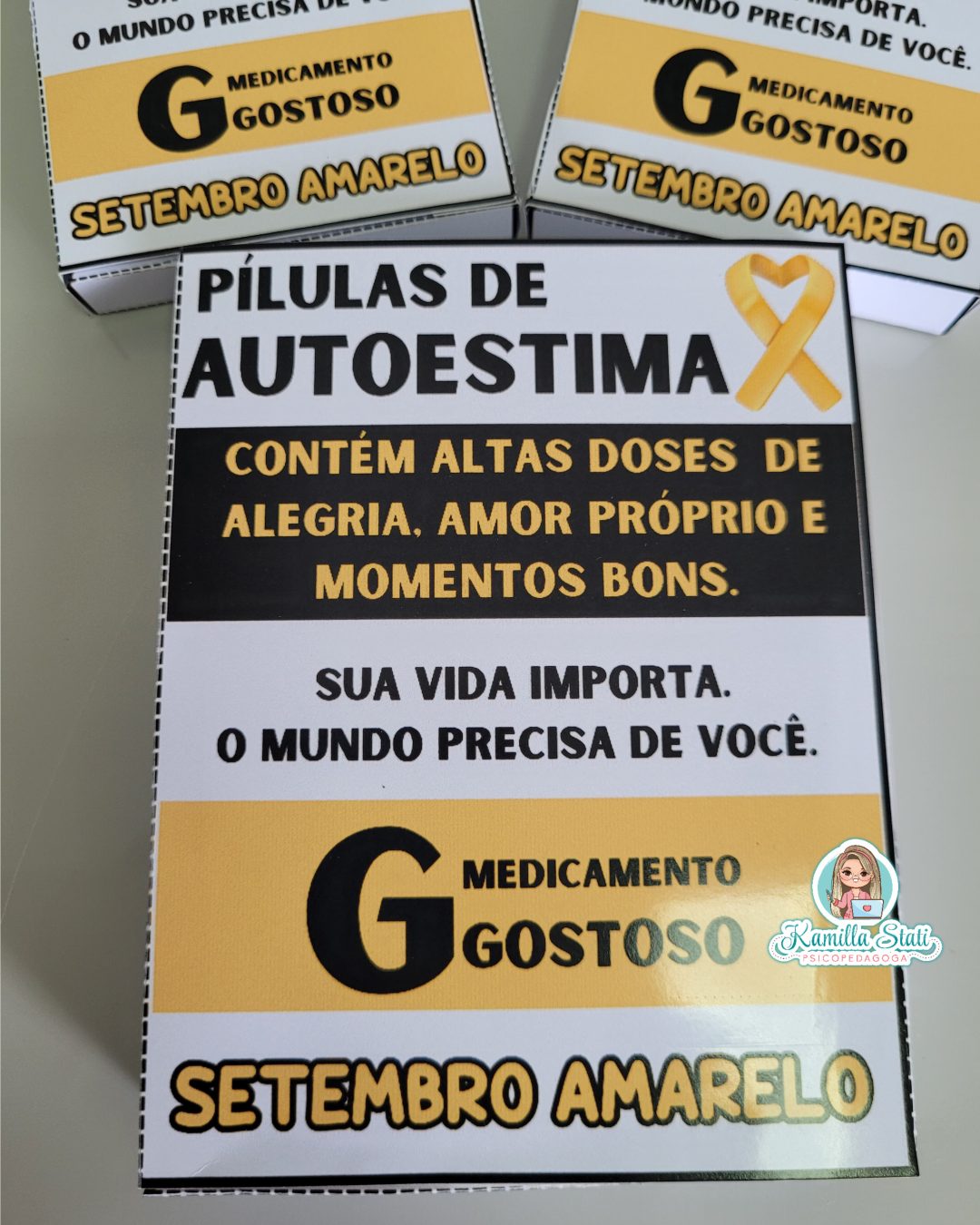 Pílulas setembro amarelo - Imagem 2