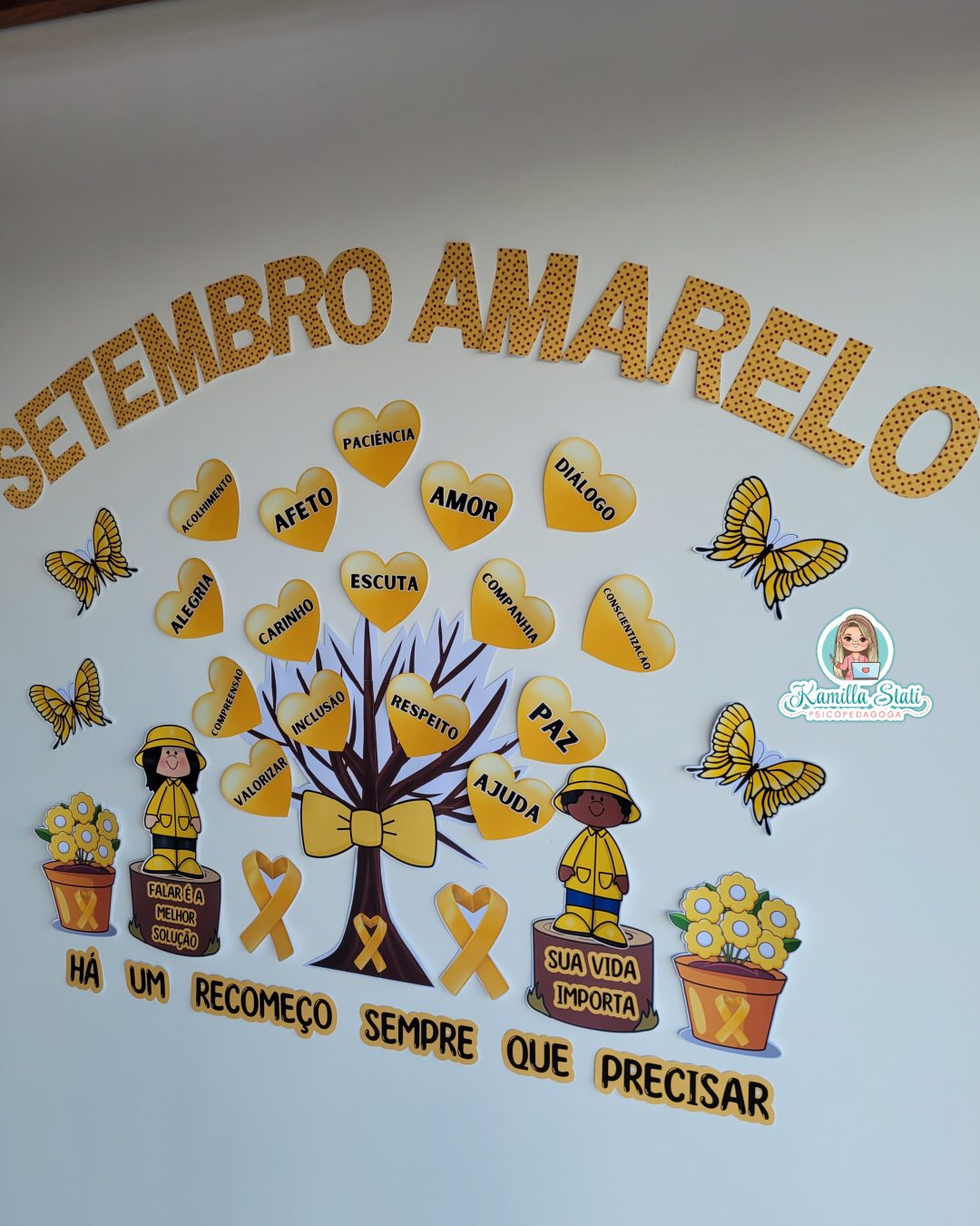 Painel setembro amarelo - Imagem 5