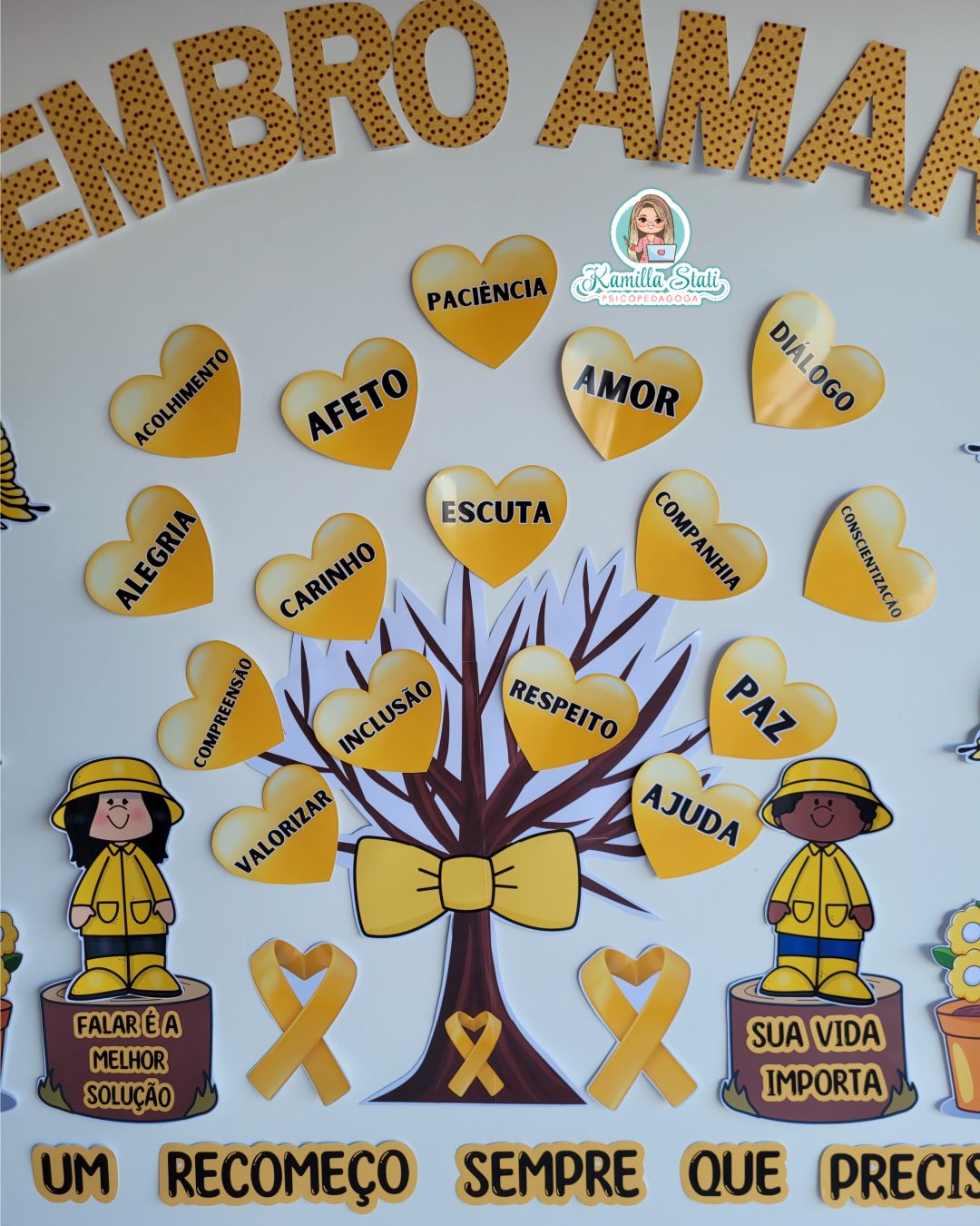 Painel setembro amarelo - Imagem 2