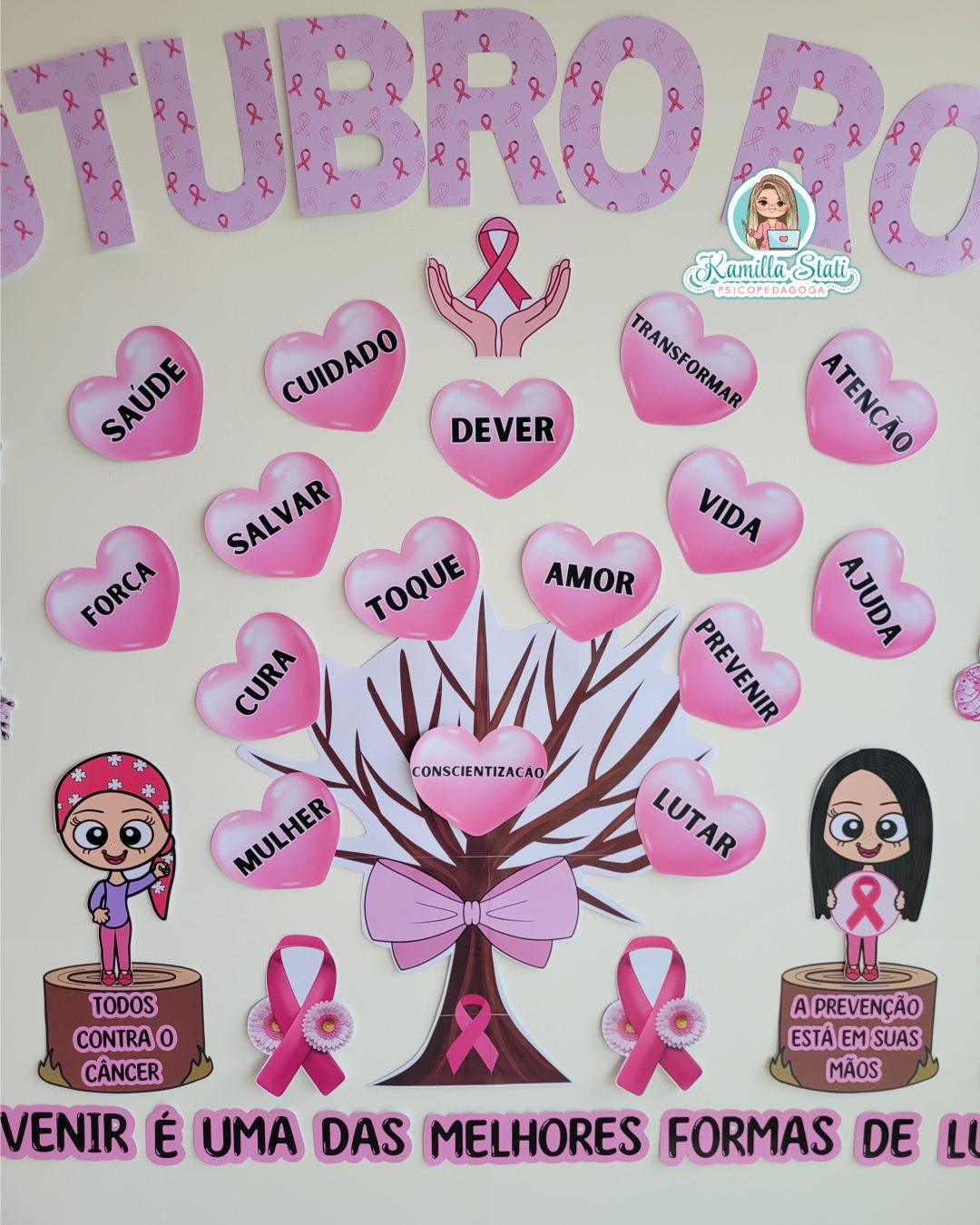Painel outubro rosa - Imagem 5